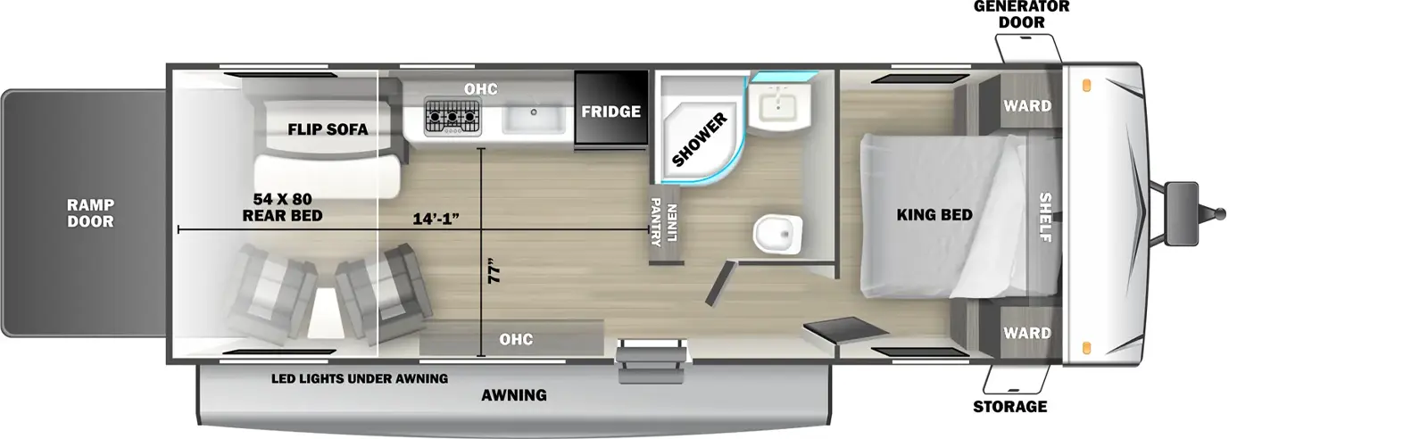 2530SLE Floorplan Image